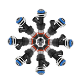 8x ACDelco 25317628 Fuel Injectors – For 4.8L, 5.3L, 6.0L V8 Engines
