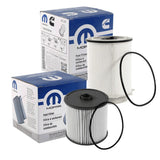 Mopar fuel filters # 68157291AA | 68436631AA for 2019-2024 Dodge Ram 2500-5500, (MO-291, MO-631)(2 set pack of 5)